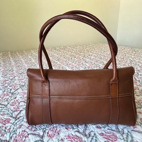 Mulberry Brown Leather Shoulder Bag - Picture 3 of 16
